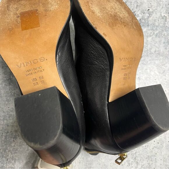 Vince Havana Notch Booties 8 - Picture 4 of 5